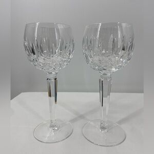Waterford Lismore Pattern Crystal White wine Goblet Hock Glass 1 to 12 available